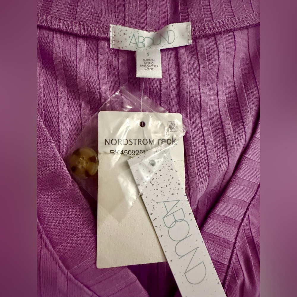 ABound Lavender Ribbed Dress - Picture 2 of 7